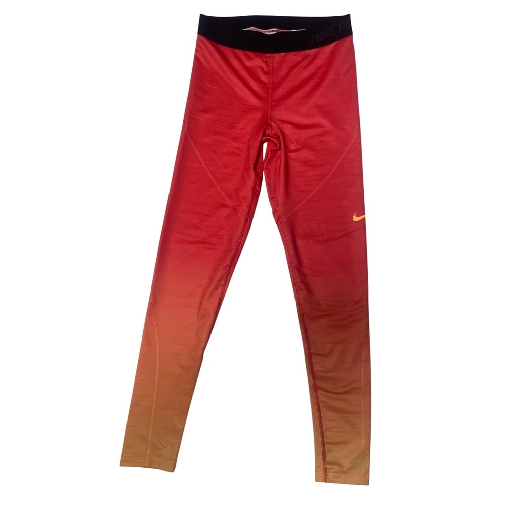 Nike Pro Hyperwarm Ombre Athletic Leggings  Women's Medium